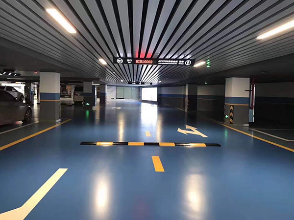 地下停車場地坪漆